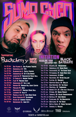 SUMO CYCO to Support Buckcherry on US Tour + Announces North American Headline Dates!