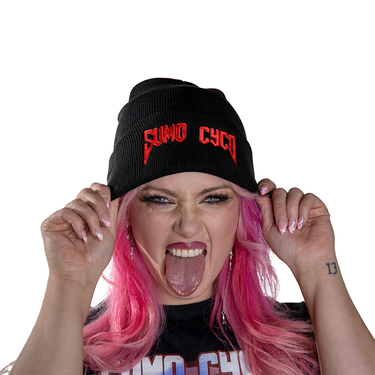 Red Logo Beanie