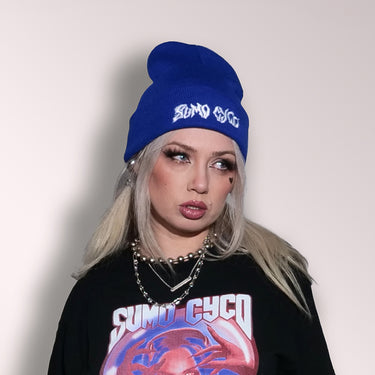 Creepy Embroidered Beanie – SUMO CYCO