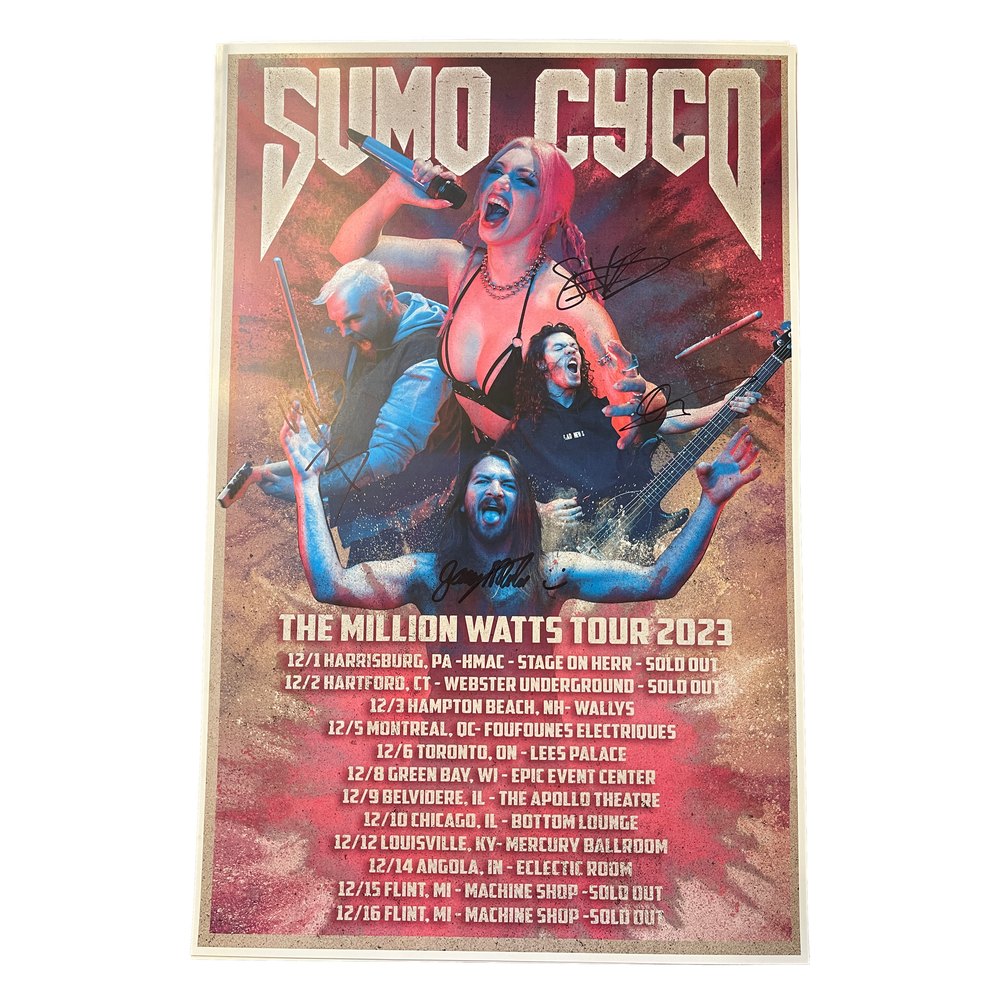 The Million Watts Tour Poster 2023