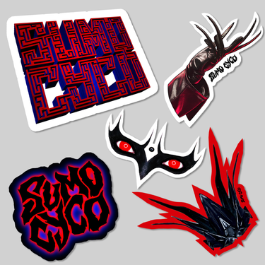 Villains Sticker Set
